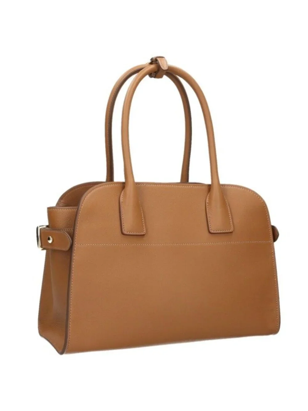 Prada Soft Grain Leather Handbag